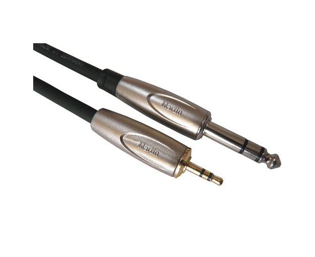 Schulz Kabel STMX Audiokabel 3,5 Miniklinke Stereo/ 6,3 Klinke Stereo