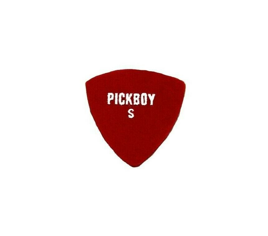 Pickboy S Filz-Plektrum in Rot