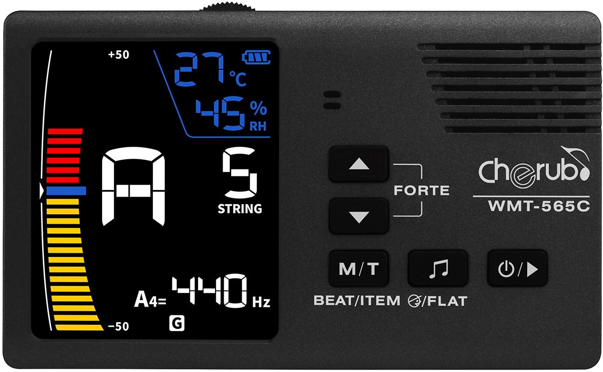 Cherub WMT565C Stimmgerät Tuner Hygrometer Thermometer Metronom