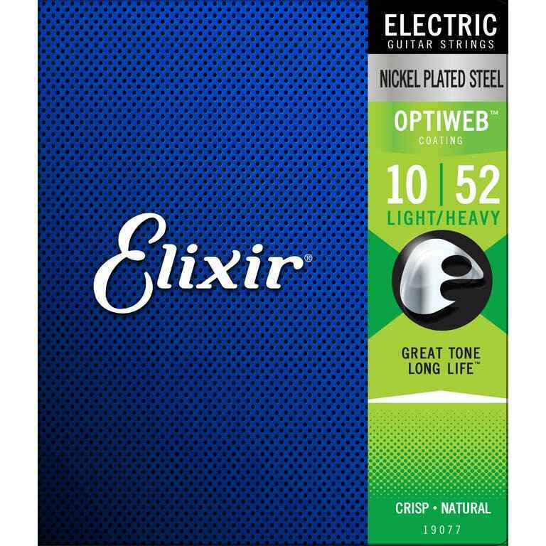 Elixir 19077 Optiweb Light/Heavy 010-052
