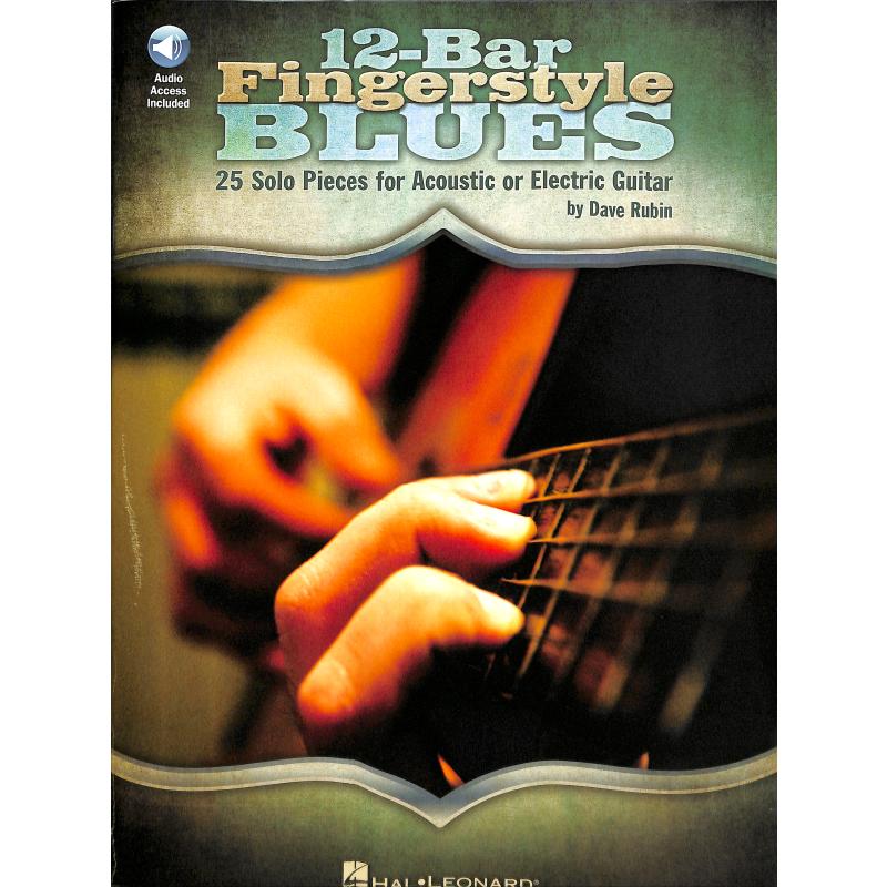 12  bar Fingerstyle Blues - D. Rubin inkl. Online Audio
