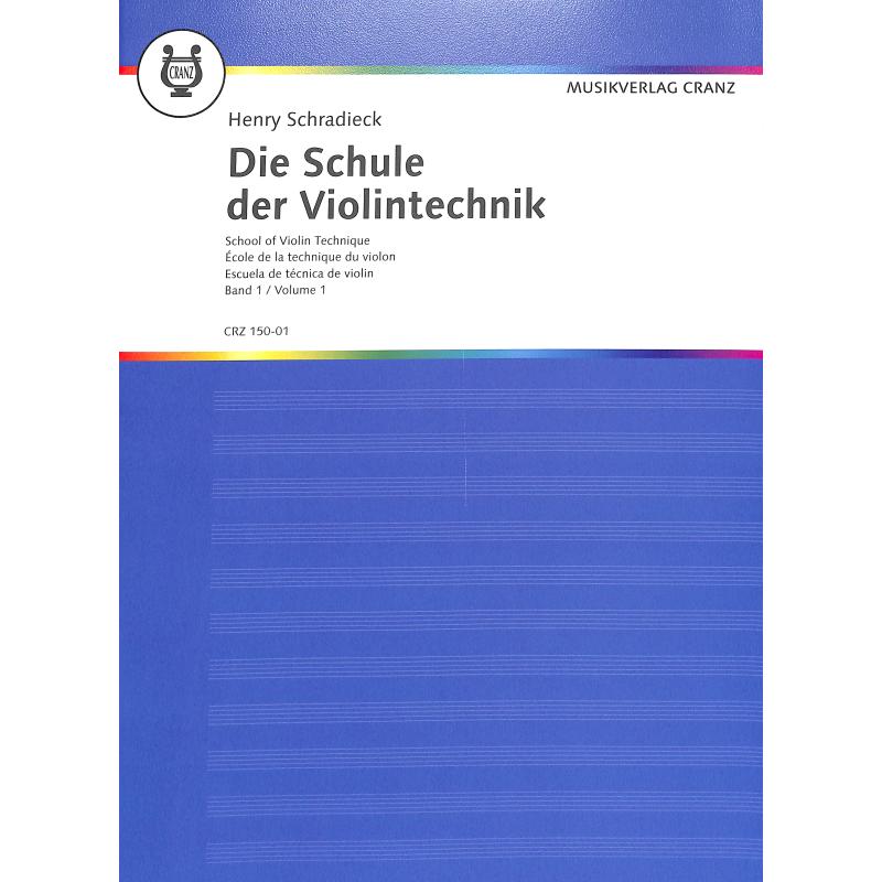 Die Schule der Violintechnik H. Schradieck
