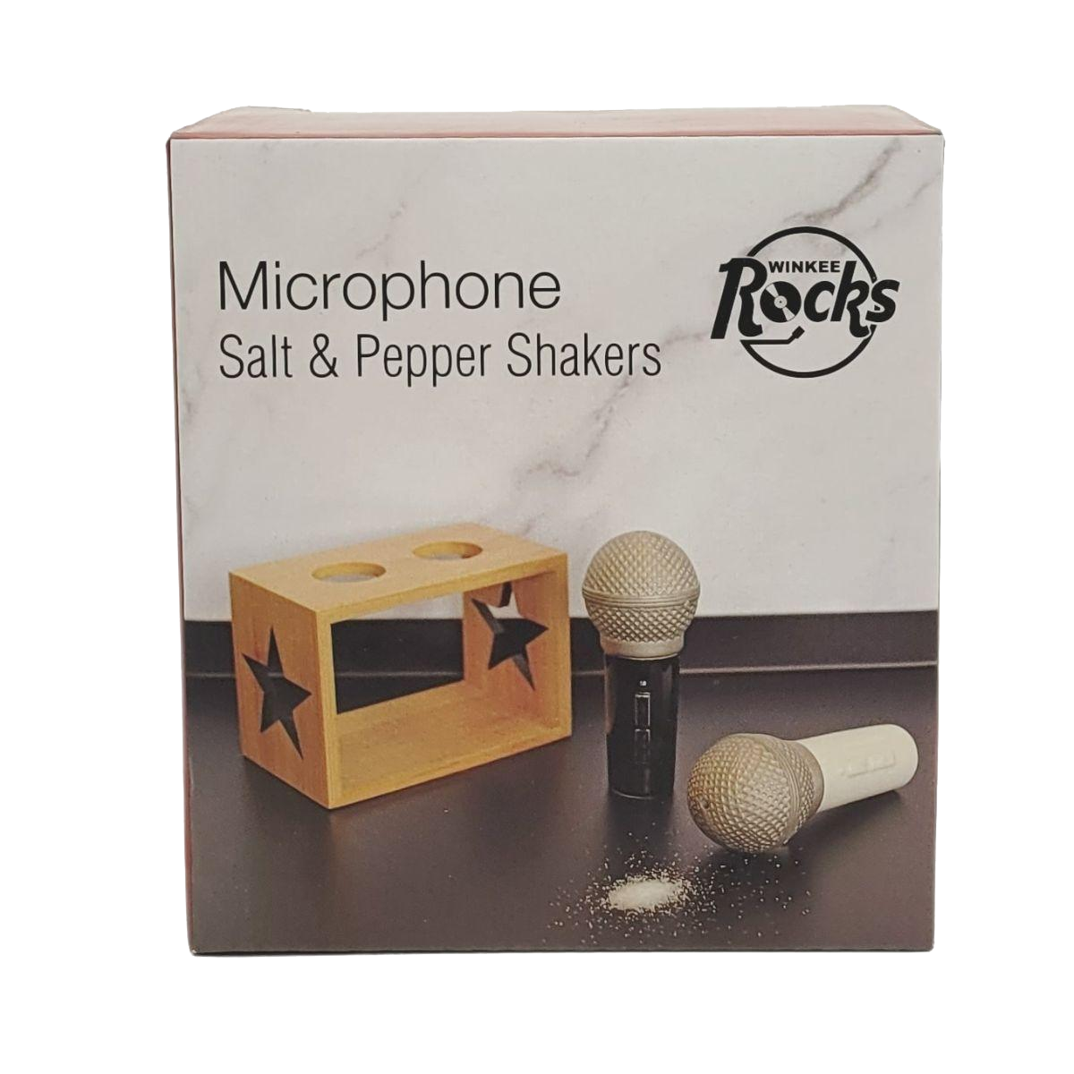 Mikrofon Salz & Pfeffer Streuer