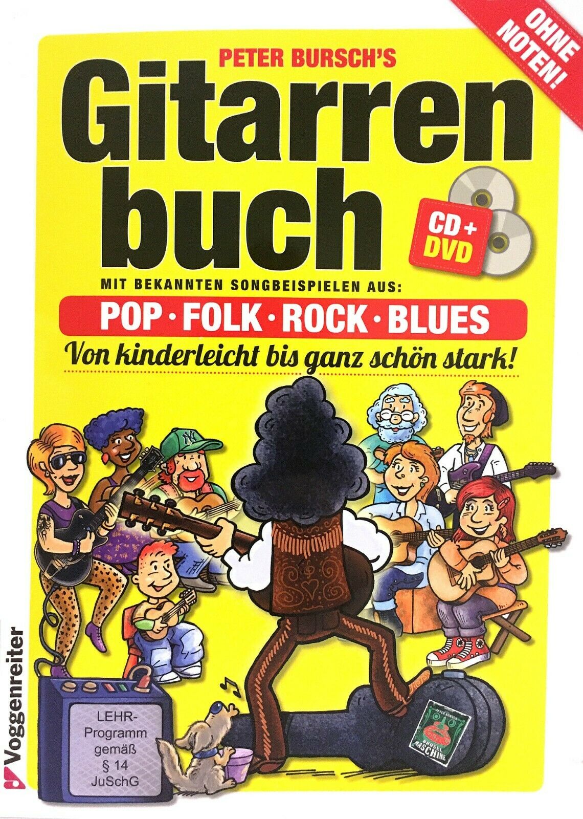 Gitarrenbuch 1 inkl. DVD/CD, P. Bursch