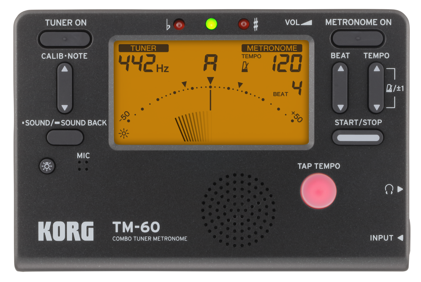 Korg - TM-60 - Combo Tuner Metronome